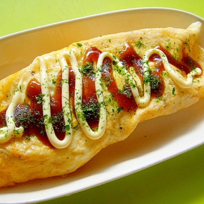 餃子オムレツ